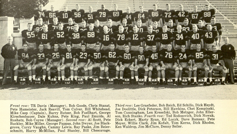 1961 Football Team For What They Gave On Saturday Afternoon