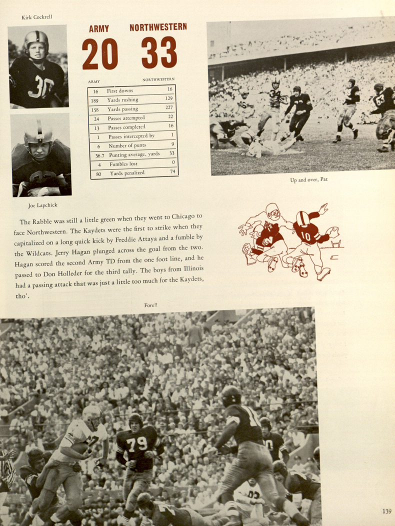 Pat Ubel - 34, Tommy Bell - 46, possibly Jerry Lodge 67