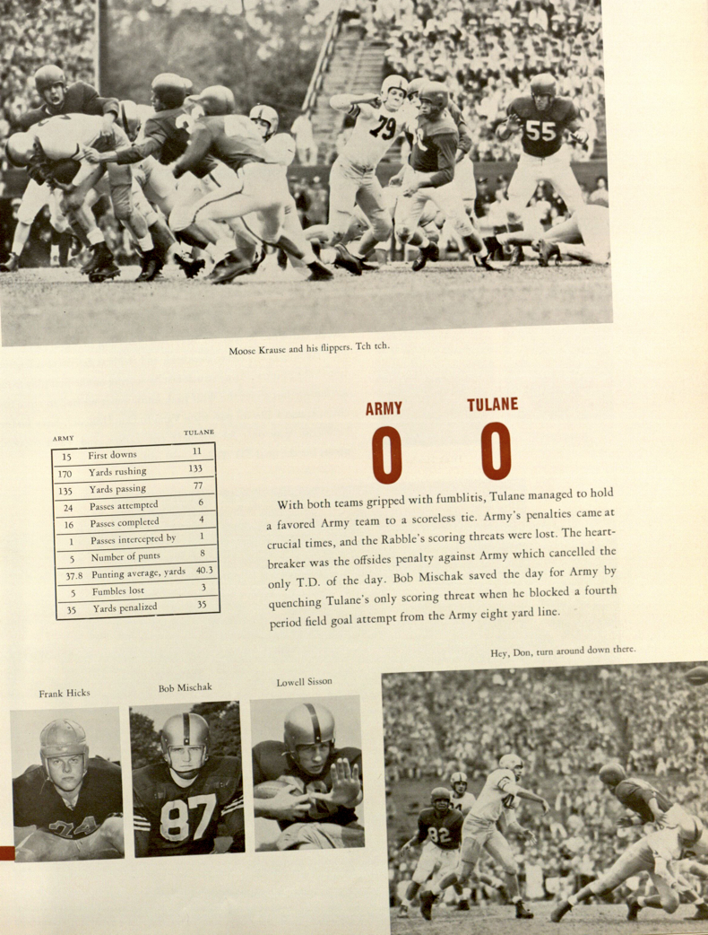 Peter Vann -10, Moose Krause - 79